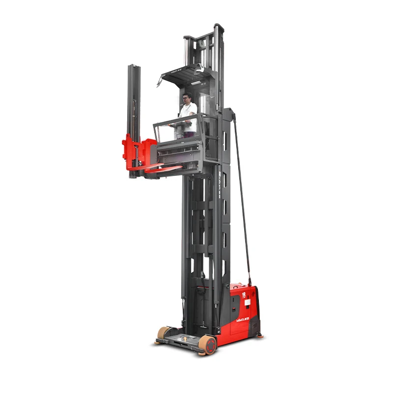 Montacargas Trilateral Eléctrico de Hombre Arriba de 1,6 t MCC16U