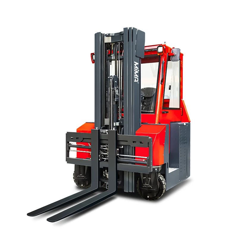 Montacargas Eléctrico Contrabalanceado Multidireccional con Asiento Central de 3,0 t MQK30
