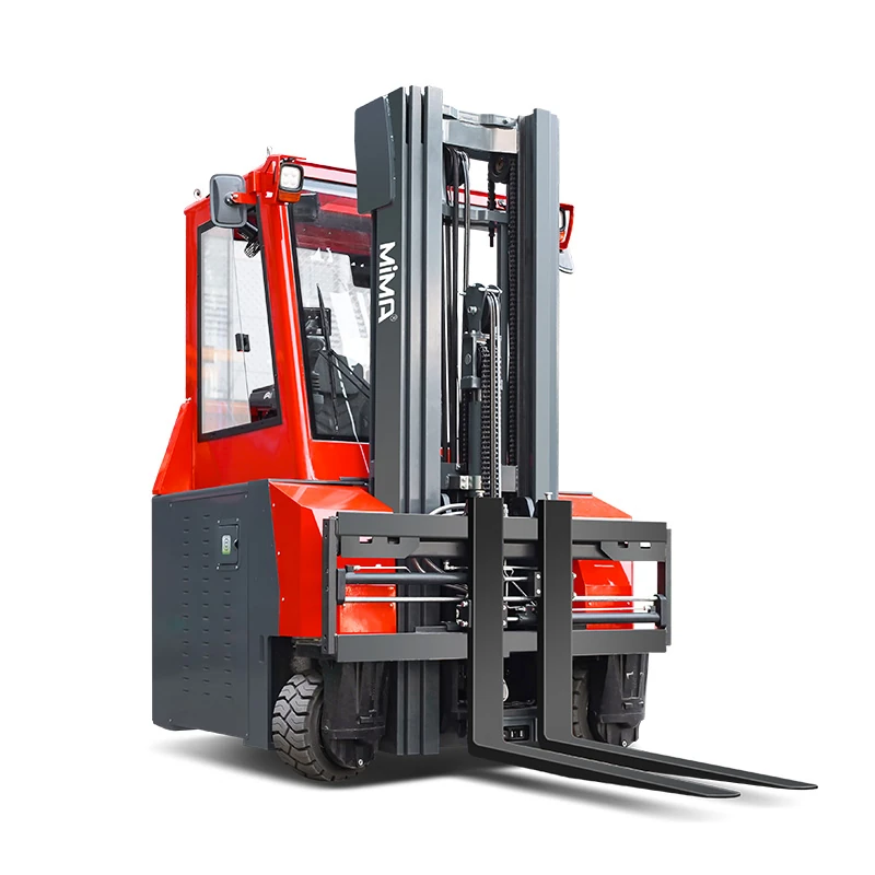 Montacargas Eléctrico Contrabalanceado Multidireccional con Asiento Central de 3,0 t MQK30