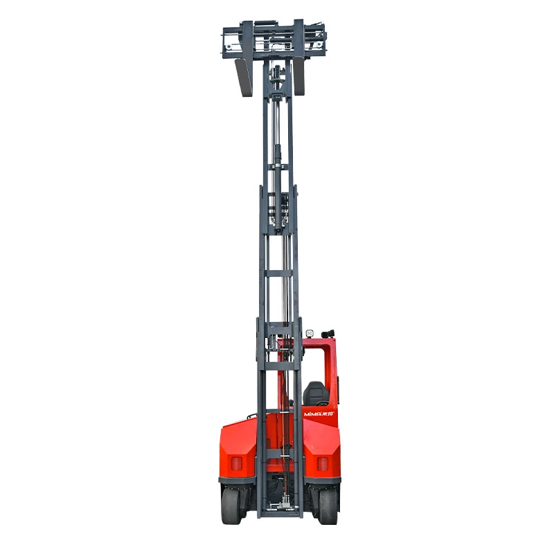 Montacargas Eléctrico Contrabalanceado Multidireccional con Asiento Lateral de 3,0 t MQK30