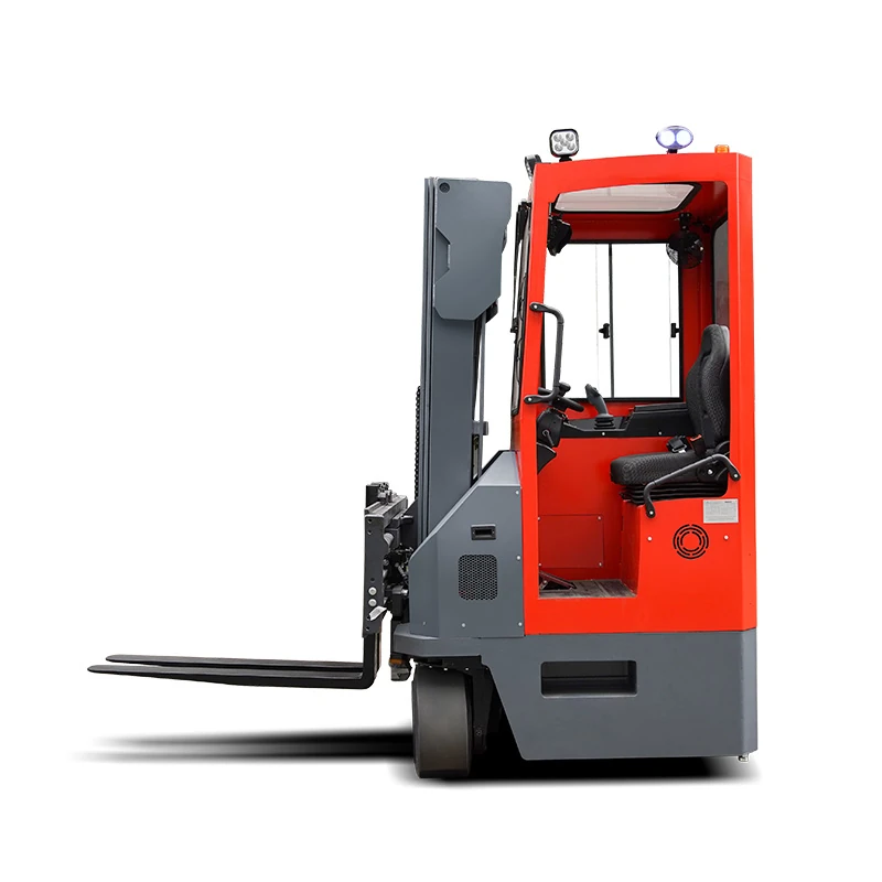 Montacargas Eléctrico Contrabalanceado Multidireccional con Asiento Lateral de 3,0 t MQK30
