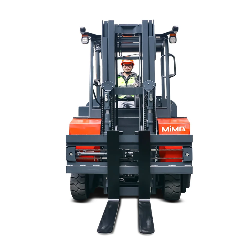 Montacargas Eléctrico Contrabalanceado Multidireccional con Asiento Central de 4,0 t MQK40